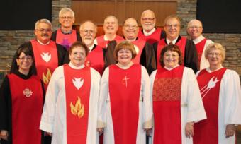 Photo: Full Graduating Class of St. Paul Course of Study, Summer 2014