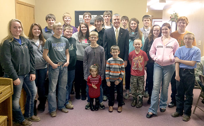 Hitchcock UMC Youth with SD AG Jackley