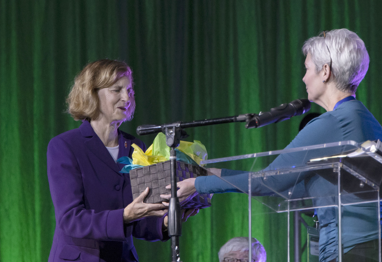 Bishop Laurie Gift Jennifer Larsen