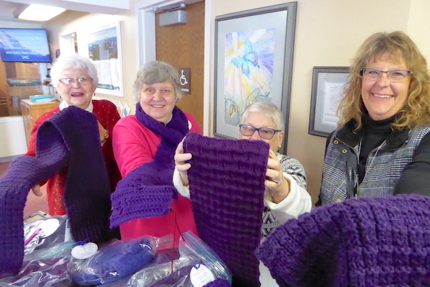 Scarves at Canyon Lake UMC