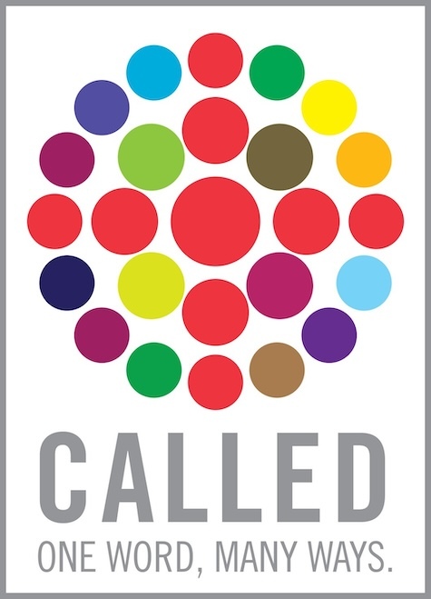 Called graphic with colored dots